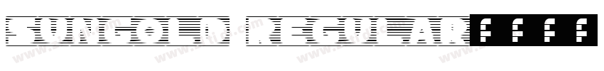 SunGold Regular字体转换